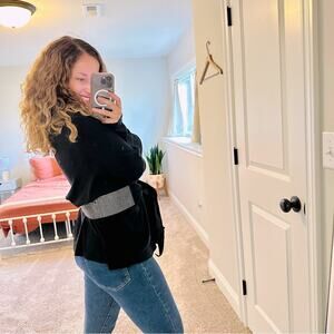 Suzi Roher Beaded Embellished Tie Large Plus Belt